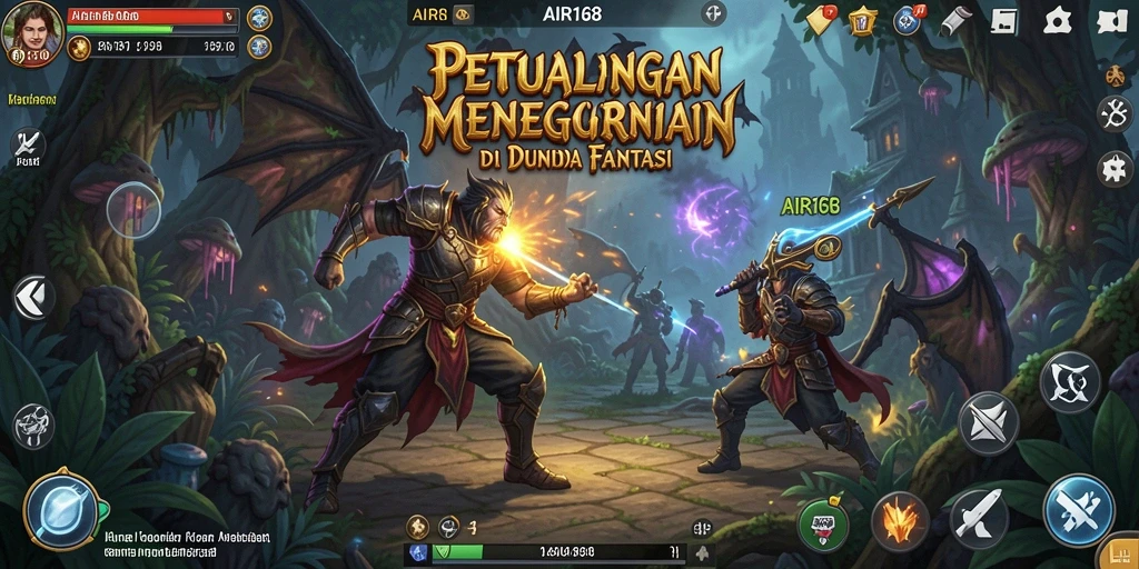 Tangkapan layar menampilkan gameplay seru dalam dunia petualangan.