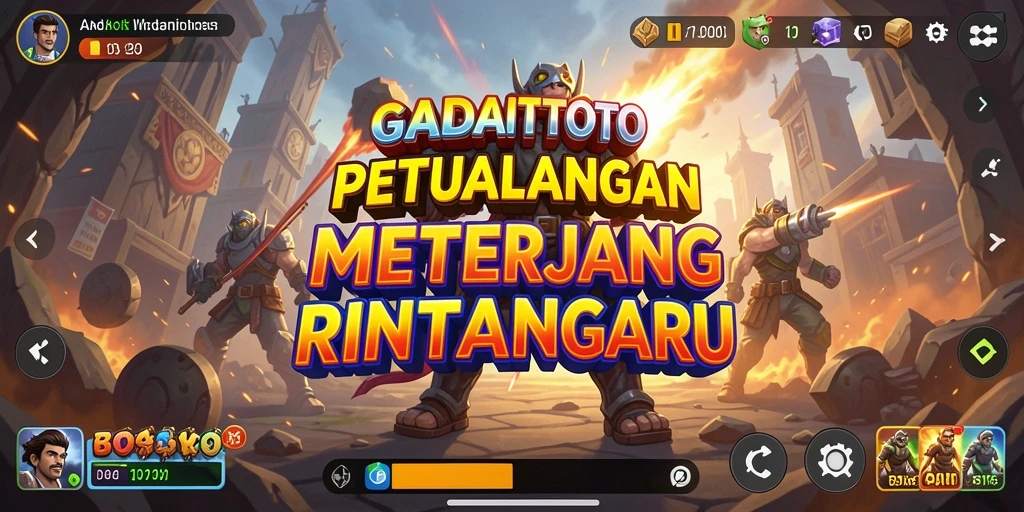 Tangkapan layar gameplay GADAITOTO yang menunjukkan petualangan seru di dunia yang luas.