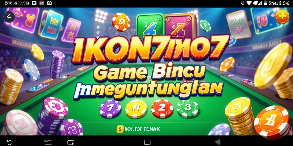 Tampilan gameplay seru di IKON777 dengan permainan Bingo yang mengasyikkan.