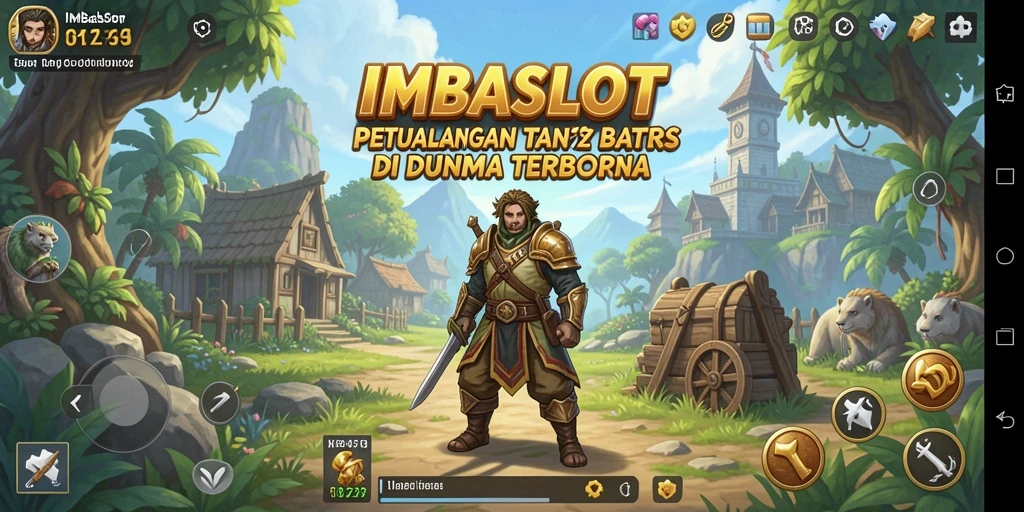 Screenshot IMBASLOT menampilkan gameplay Open World yang epik dan mendebarkan.