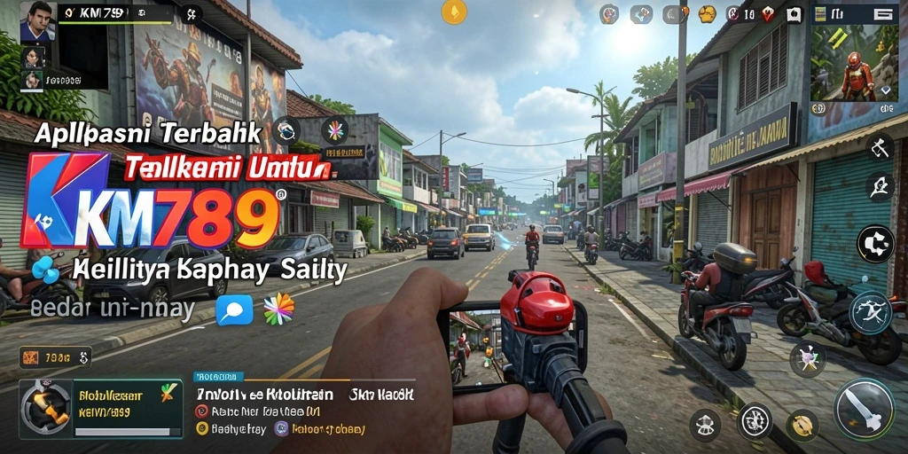 Tampilan antarmuka KM789 yang sederhana dan fungsional.