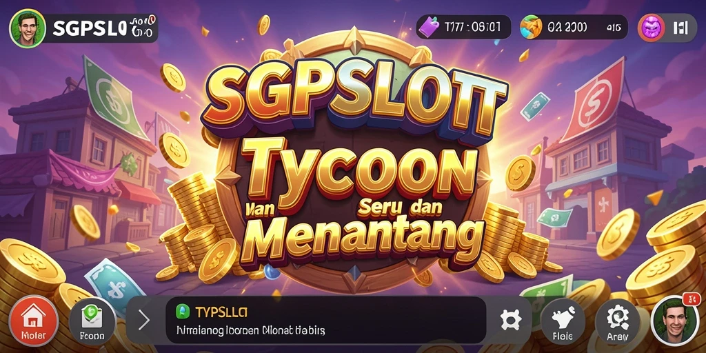 Tampilan gameplay SGPSLOT yang menarik dan penuh strategi Tycoon.