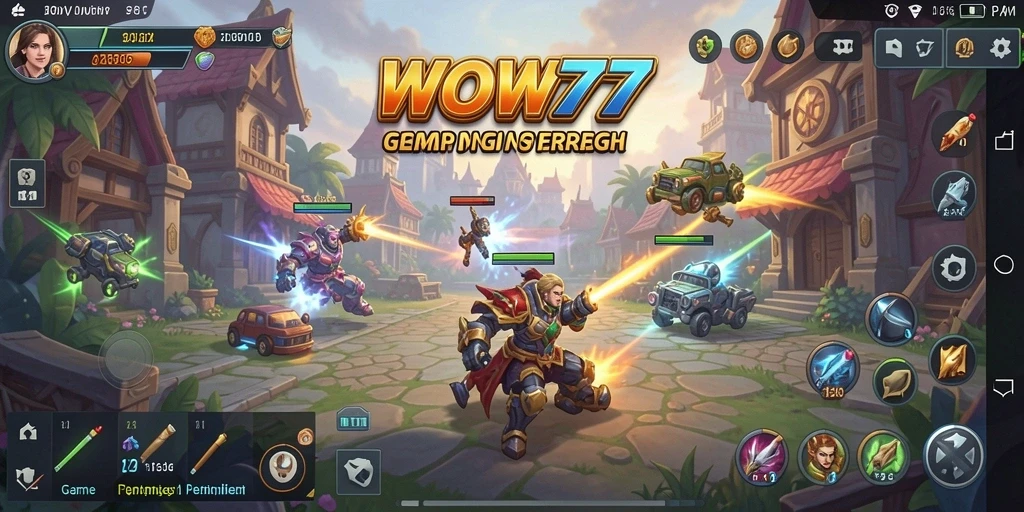Gameplay WOW77 yang mendebarkan dan penuh strategi.